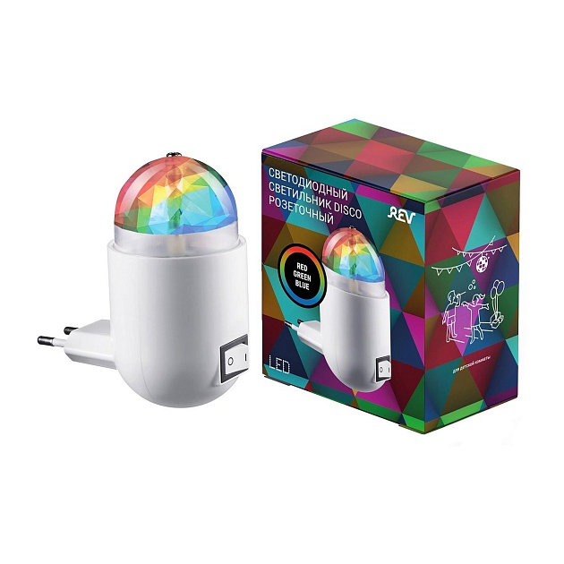 Светодиодный светильник-проектор REV Disco 32454 6 изображение 2 Светодиодный светильник-проектор REV Disco 32454 6 Фото № 2