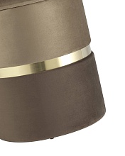 Пуф Stool Group Кэрри с ящиком велюр коричневый 19A060VA-8167-7/12 4