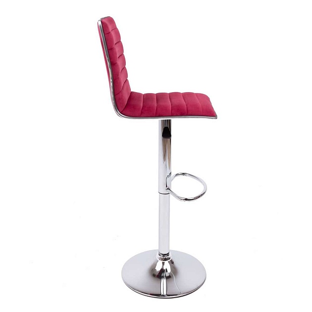 Барный стул AksHome Capri винный, велюр 80170 Фото № 8