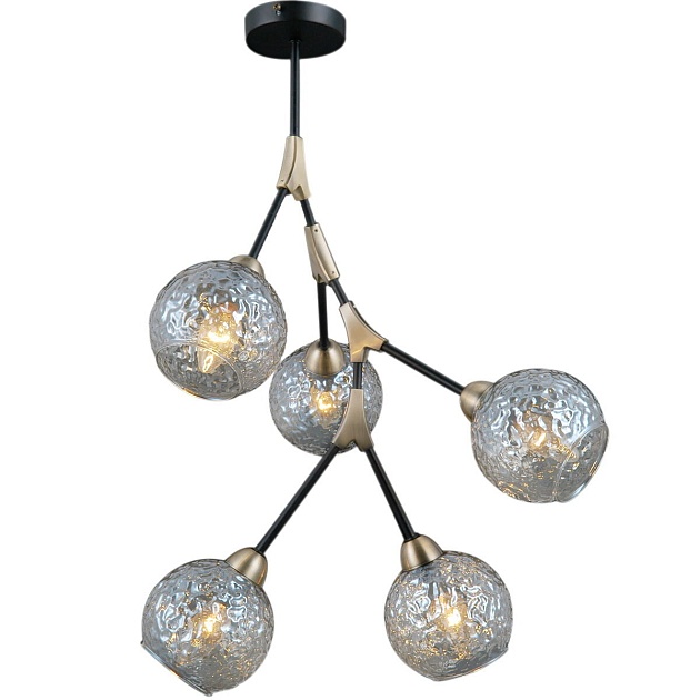 Подвесная люстра Illumico IL0263-5PSQ-79 BK AB Фото № 