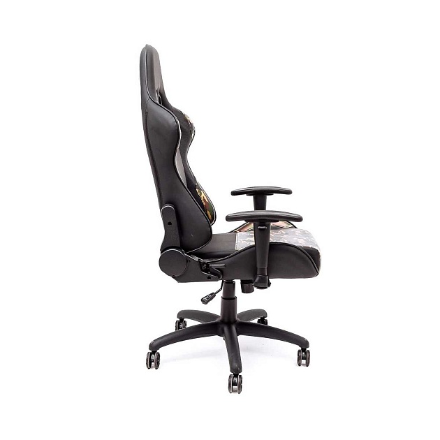 Игровое кресло AksHome Military черный, экокожа 80008 Фото № 14