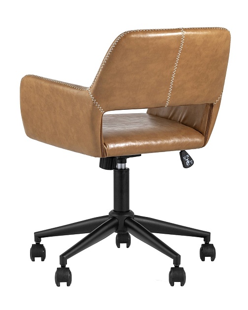 Поворотное кресло Stool Group Филиус экокожа коричневая FILIUS изображение 5 Поворотное кресло Stool Group Филиус экокожа коричневая FILIUS Фото № 5