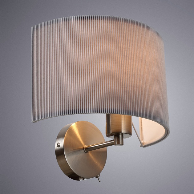 Бра Arte Lamp Mallorca A1021AP-1SS Фото № 3