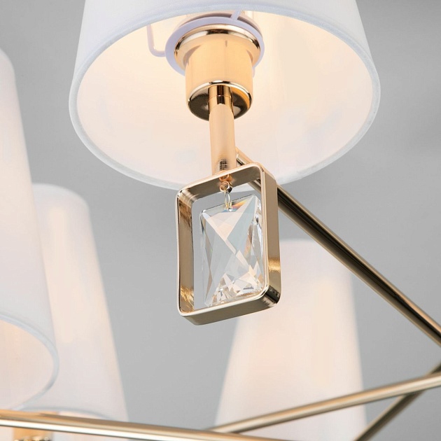 Подвесная люстра Eurosvet Milazzo 60137/8 золото изображение 4 Подвесная люстра Eurosvet Milazzo 60137/8 золото Фото № 4