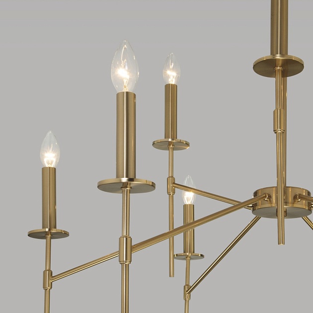 Потолочная люстра Eurosvet 60142/9 латунь Фото № 3