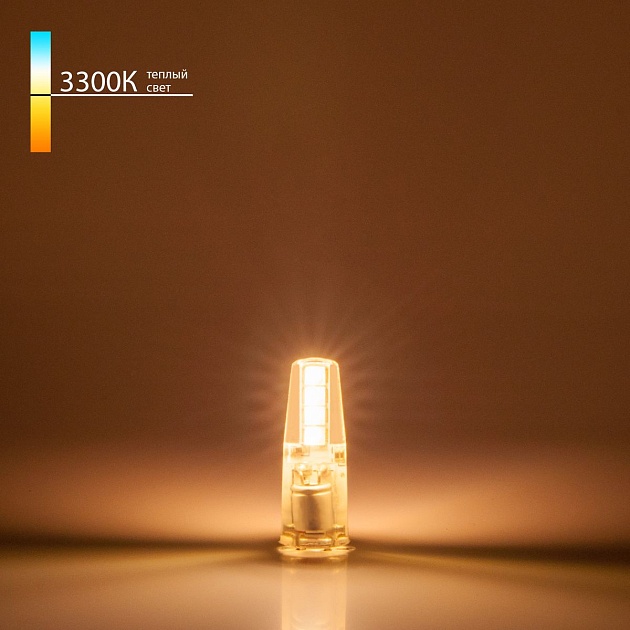 Лампа светодиодная Elektrostandard G4 3W 3300K прозрачная a049602 изображение 2 Лампа светодиодная Elektrostandard G4 3W 3300K прозрачная a049602 Фото № 2