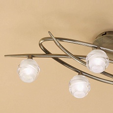 Потолочная люстра Mantra Loop Antique Brass 1822 3