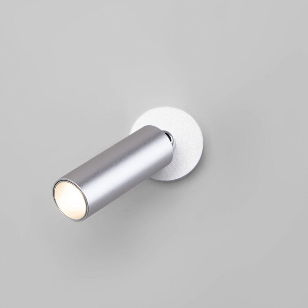 Светодиодный спот Eurosvet Pin 20133/1 LED серебро изображение 6 Светодиодный спот Eurosvet Pin 20133/1 LED серебро Фото № 6