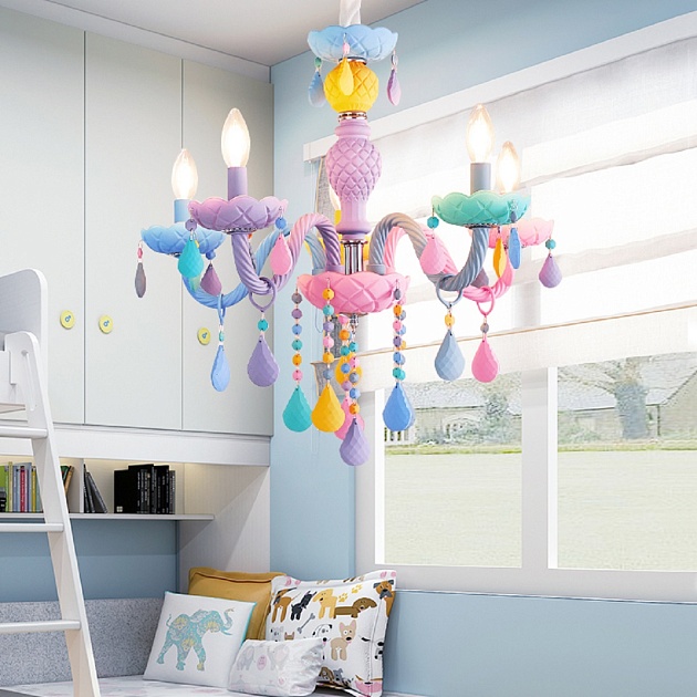 Подвесная люстра Imperium Loft Rainbow 196806-26 Фото № 