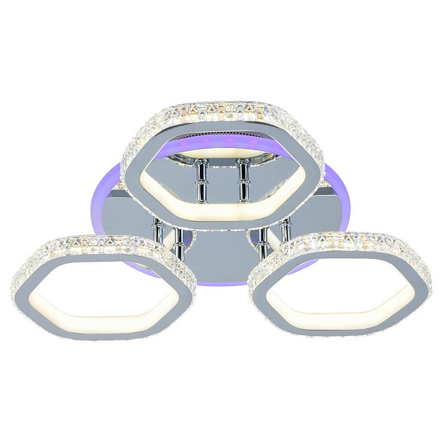 Потолочная светодиодная люстра Profit Light 8046/3 CHR Фото № 2