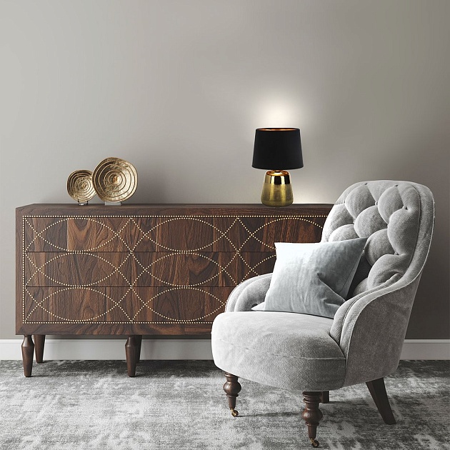 Настольная лампа Escada Calliope 10199/L Gold изображение 4 Настольная лампа Escada Calliope 10199/L Gold Фото № 4