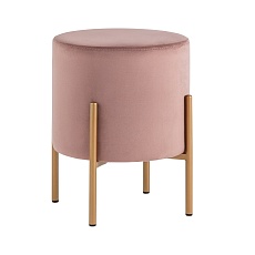 Пуф Stool Group Кейси велюр пыльно-розовый vd-keysi-b15