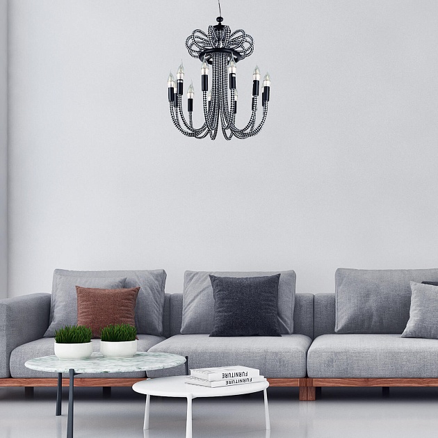 Подвесная люстра Divinare 2718/04 LM-12 Фото № 5