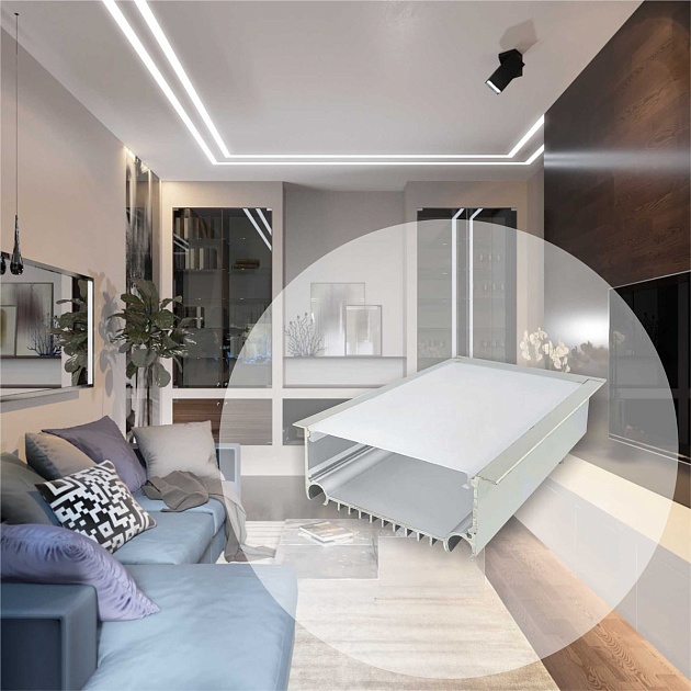 Встраиваемый профиль с рассеивателем Apeyron 08-29 Фото № 11