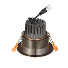 Встраиваемый светодиодный светильник Lumina Deco Dalston LDC Y115 RD+BR 2