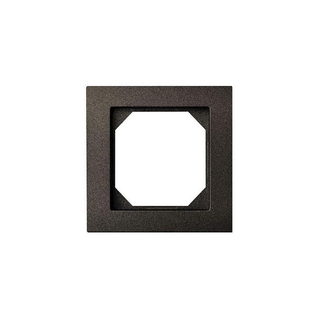 Рамка 1-постовая Liregus Epsilon антрацит 28-116 Фото № 