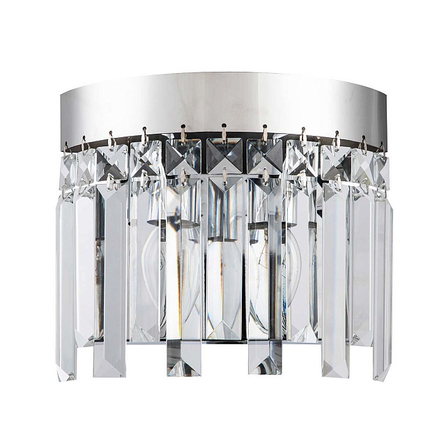 Настенный светильник Indigo LACRIMA 12026/2W Chrome V000362 изображение 2 Настенный светильник Indigo LACRIMA 12026/2W Chrome V000362 Фото № 2