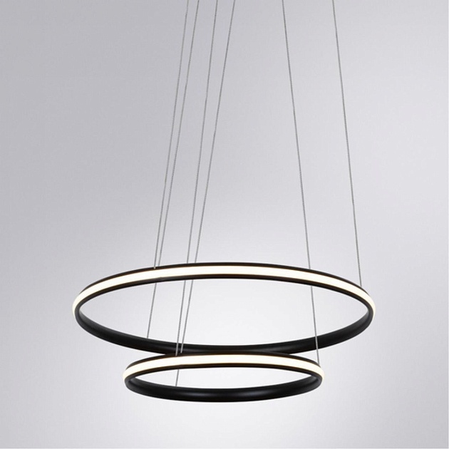 Подвесной светодиодный светильник Arte Lamp Meridiana A2198SP-2BK Фото № 2
