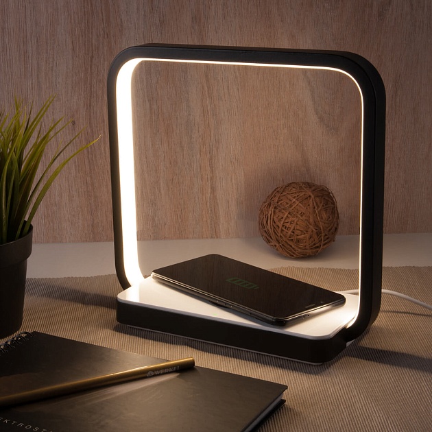 Настольная лампа Eurosvet Frame 80502/1 черный Фото № 