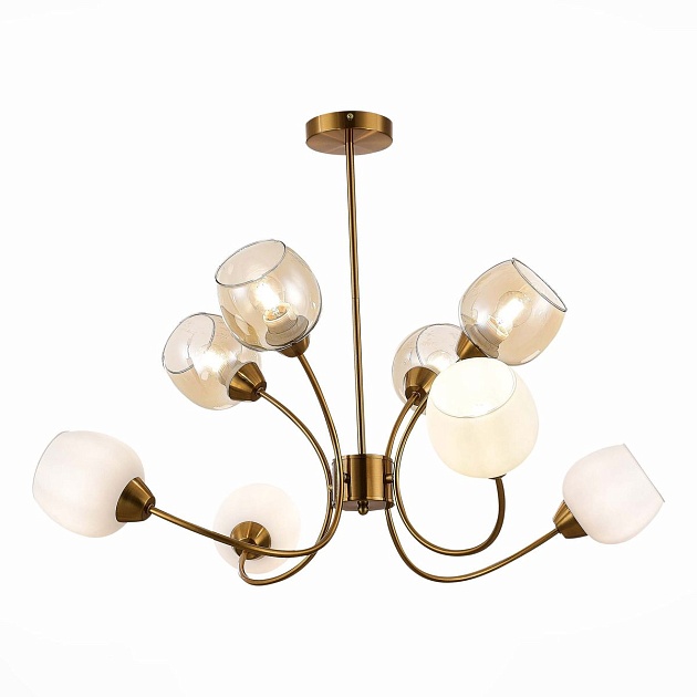 Подвесная люстра Evoluce Tratti SLE1136-302-08 Фото № 