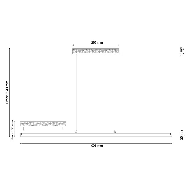 Подвесной светодиодный светильник Lucia Tucci Modena 167.1 LED изображение 2 Подвесной светодиодный светильник Lucia Tucci Modena 167.1 LED Фото № 2