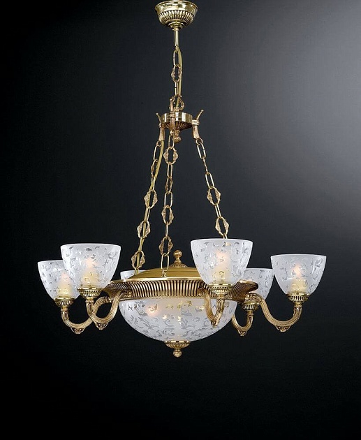 Подвесная люстра Reccagni Angelo L 6352/6+3 Фото № 