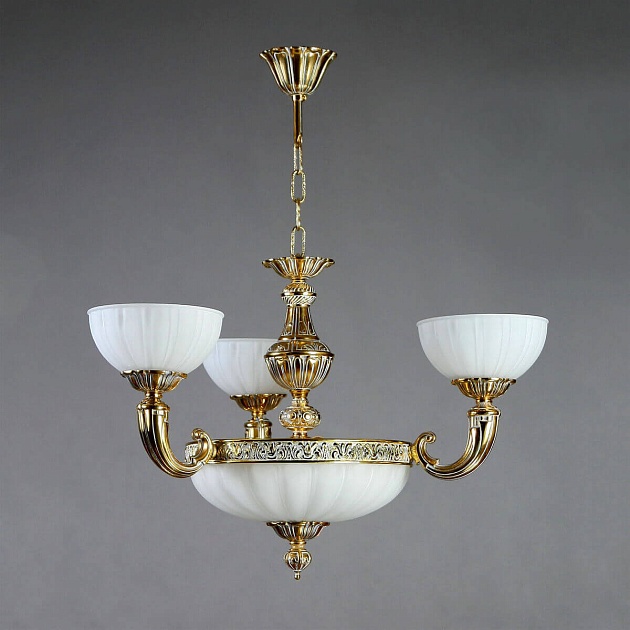 Подвесная люстра Ambiente Lugo 8539/3 WP Фото № 