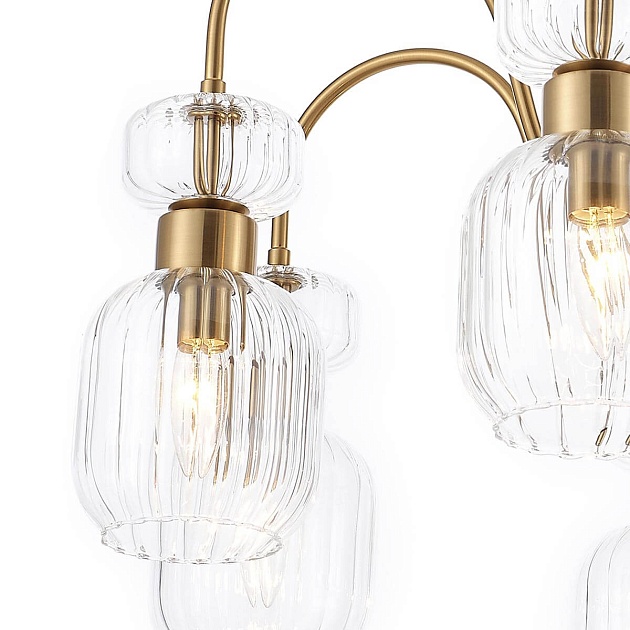 Потолочная люстра Escada Gloss 1141/8PL Clear Фото № 8