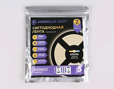 Светодиодная лента Ambrella Light 26W/m 324LED/m 2835SMD дневной белый 5M GS3902 3