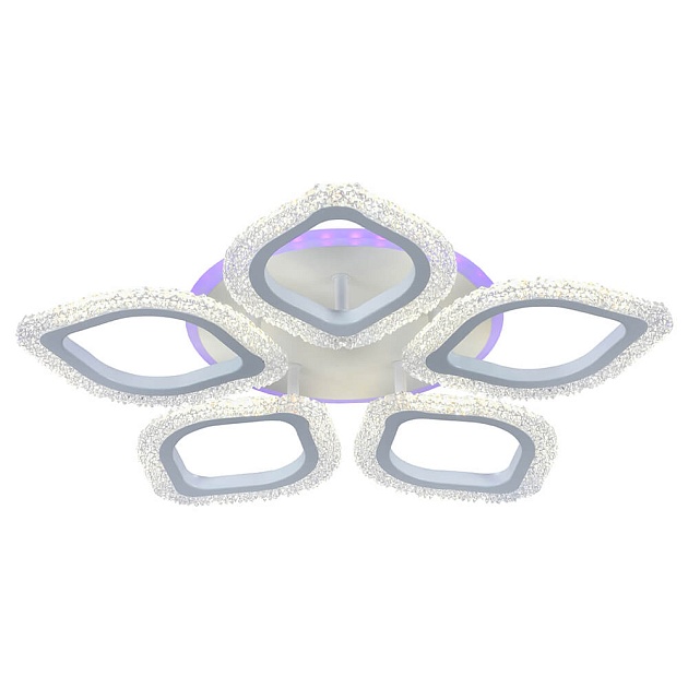 Потолочная светодиодная люстра Profit Light 8018/5 WHT изображение 2 Потолочная светодиодная люстра Profit Light 8018/5 WHT Фото № 2