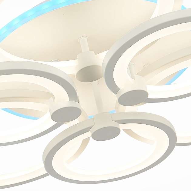 Потолочная светодиодная люстра Evoled Leto SLE500752-06RGB изображение 8 Потолочная светодиодная люстра Evoled Leto SLE500752-06RGB Фото № 8