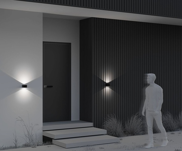 Уличный настенный светодиодный светильник Maytoni Blow O435WL-L10GF3K изображение 9 Уличный настенный светодиодный светильник Maytoni Blow O435WL-L10GF3K Фото № 9