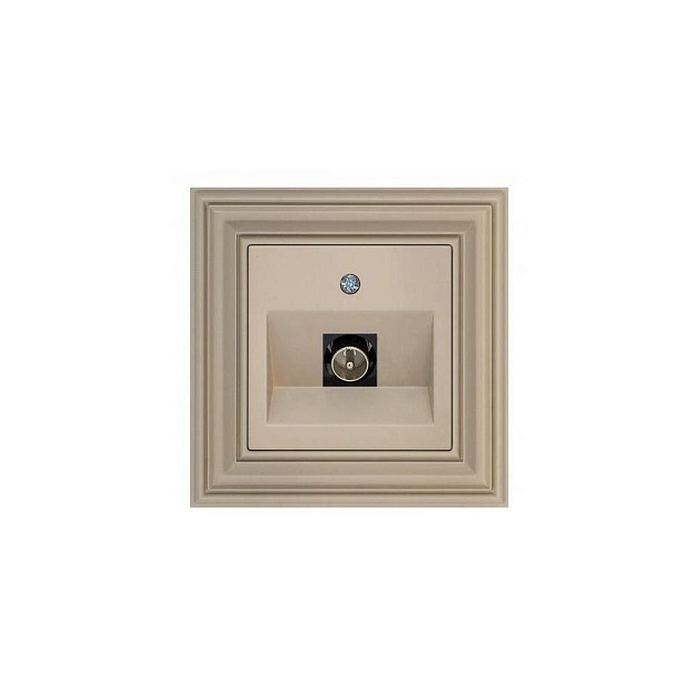 ТВ-розетка Liregus Retro кремовый омбре 29-133 Фото № 