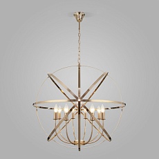 Подвесная люстра Eurosvet Santi 60139/8 золото 3