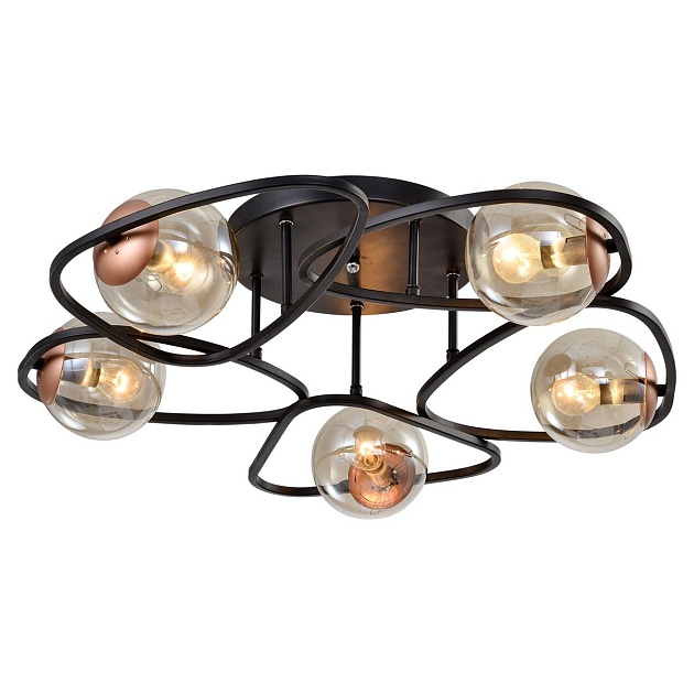 Потолочная люстра Lussole Loft Chilton LSP-8410 изображение Потолочная люстра Lussole Loft Chilton LSP-8410 Фото №