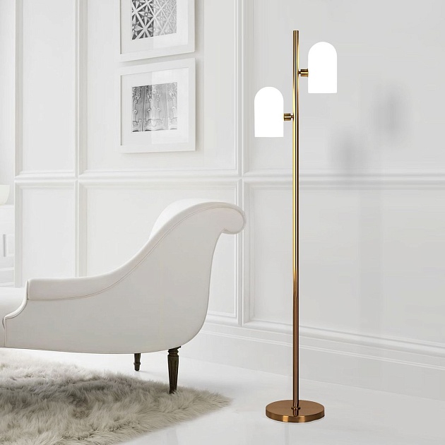 Торшер Eurosvet Bambola 01164/2 латунь Фото № 5