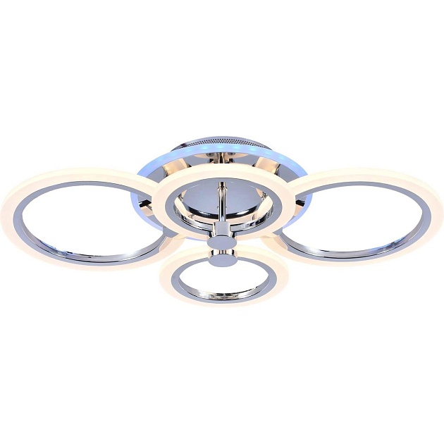 Потолочная светодиодная люстра Evoled Cerina SLE500512-04RGB изображение Потолочная светодиодная люстра Evoled Cerina SLE500512-04RGB Фото №