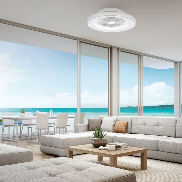 Потолочная светодиодная люстра-вентилятор Mantra Tibet 7123 Фото № 3