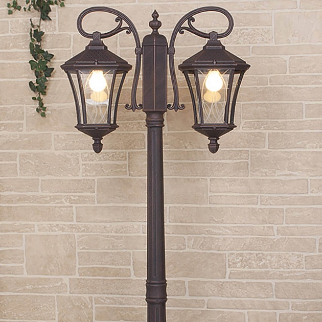 Садово-парковый светильник Elektrostandard Virgo F/2 капучино a031925 Фото № 