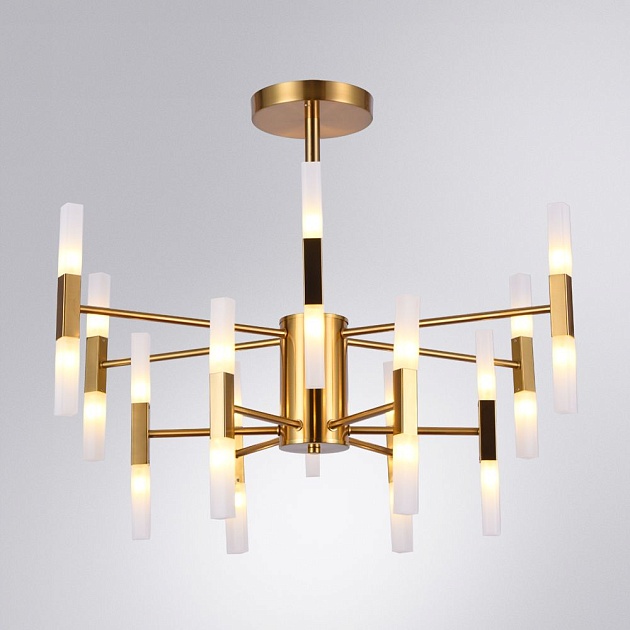 Подвесная люстра Arte Lamp Ramona A7410PL-24PB изображение 2 Подвесная люстра Arte Lamp Ramona A7410PL-24PB Фото № 2