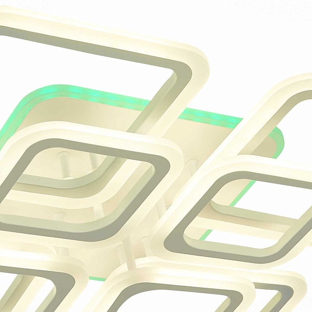 Потолочная светодиодная люстра Evoluce Qutro SLE200452-08RGB Фото № 3