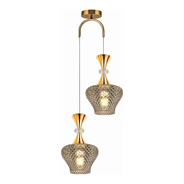 Подвесной светильник Reluce 09004-0.9-02 Smoke изображение Подвесной светильник Reluce 09004-0.9-02 Smoke Фото №