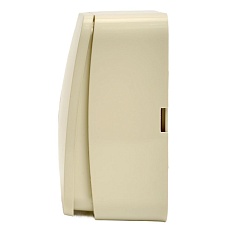 Переключатель одноклавишный Stekker слоновая кость MSW10-12-04 49478 4