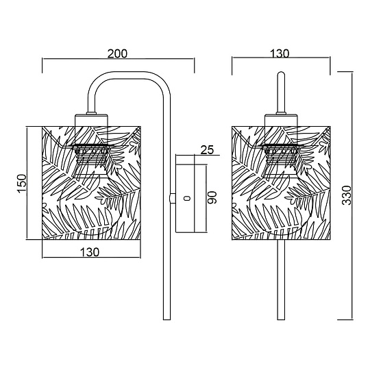 Бра Vele Luce Simonetta VL4292W01 Фото № 5