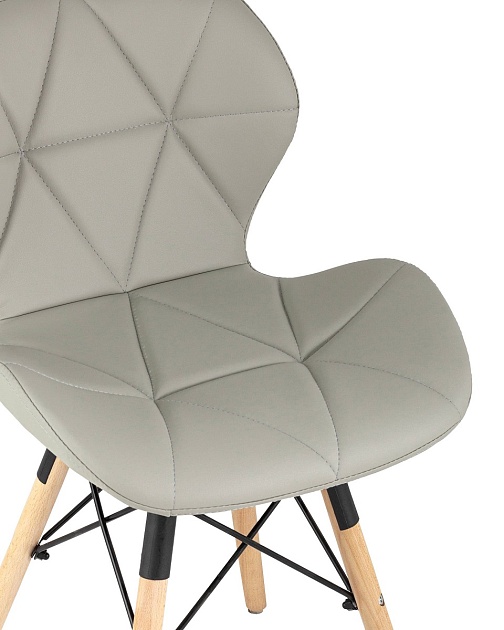 Кухонный стул Stool Group Бон экокожа серый DC-19122601 grey изображение 7 Кухонный стул Stool Group Бон экокожа серый DC-19122601 grey Фото № 7