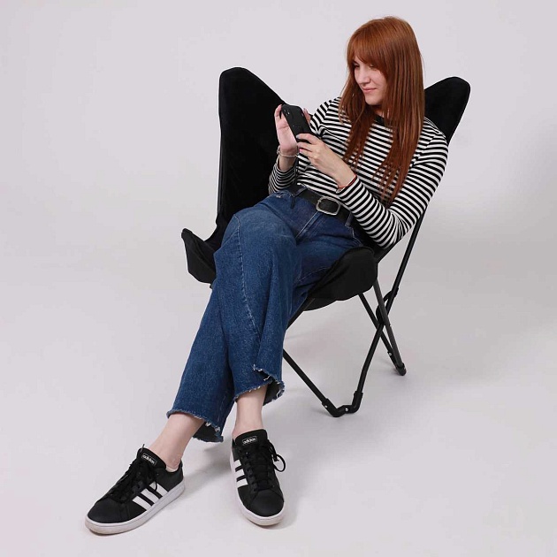 Складной стул AksHome Maggy ткань - чёрный 86925 изображение 3 Складной стул AksHome Maggy ткань - чёрный 86925 Фото № 3