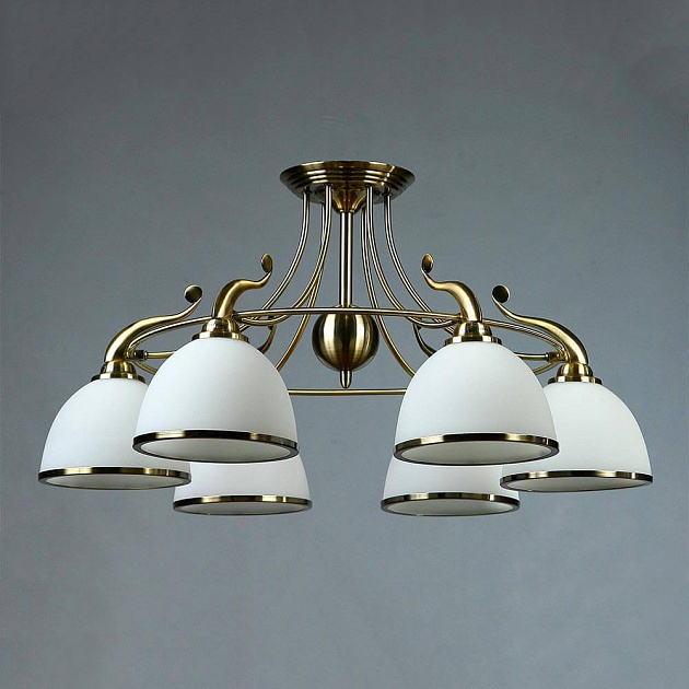 Потолочная люстра Brizzi MA02401CB/006 Bronze Фото № 