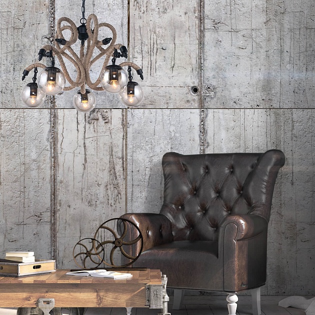 Подвесная люстра Divinare Gina 8055/01 LM-5 Фото № 8