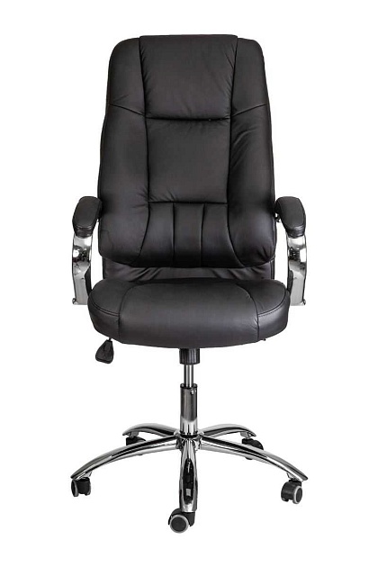 Кресло руководителя AksHome King чёрный, натуральная кожа 64406 изображение 6 Кресло руководителя AksHome King чёрный, натуральная кожа 64406 Фото № 6