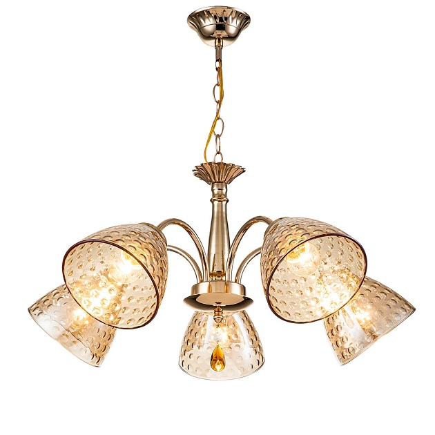 Подвесная люстра Escada Freesia 658/5PL Gold Фото № 